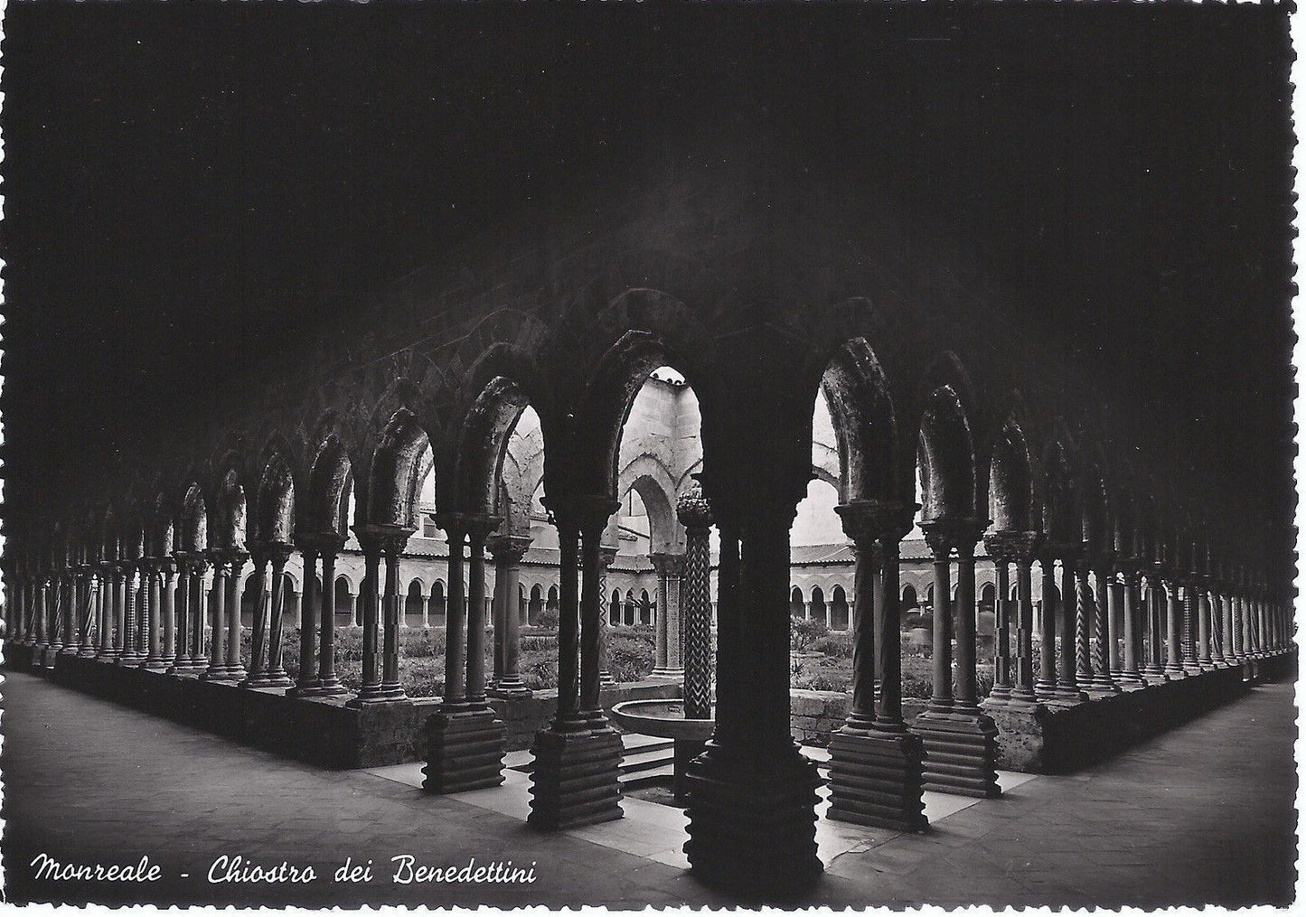 MONREALE - CHIOSTRO DEI BENEDETTINI - NV