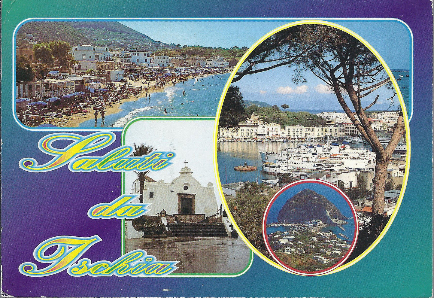 ISCHIA - SALUTI - 4 VEDUTE - VSD