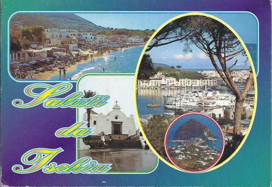 ISCHIA - SALUTI - 4 VEDUTE - VSD