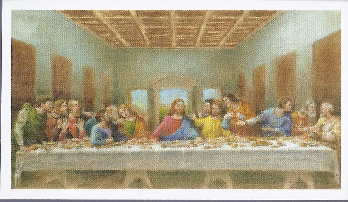 L'ULTIMA CENA - SANTINO - AS015-298 - Ed. Egim