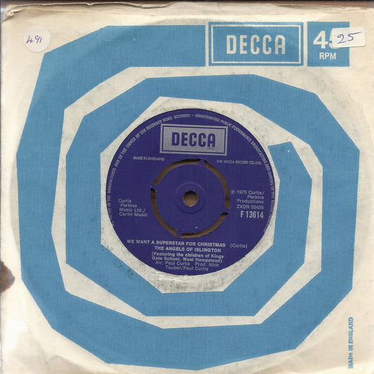 WE WANT A SUPERSTAR FOR CHRISTMAS - HAVE YOURSELF ... -- THE ANGELS OF ISLINGTON