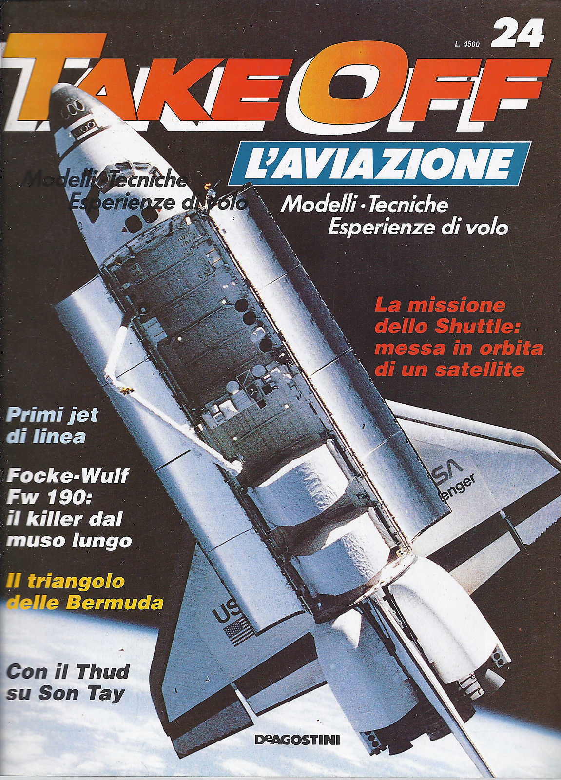 TAKE OFF  L'AVIAZIONE - fascicolo 24