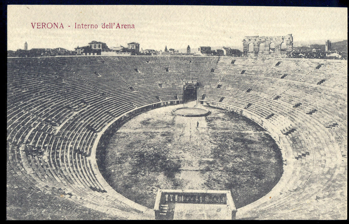 VERONA - INTERNO DELL'ARENA - NV