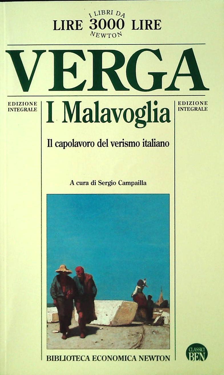 I MALAVOGLIA - GIOVANNI VERGA - NEWTON 1997 - OUTLET DEL LIBRO