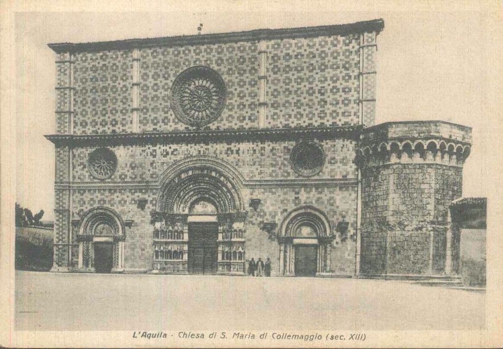 L'AQUILA - CHIESA DI SANTA MARIA DI COLLEMAGGIO - V1941