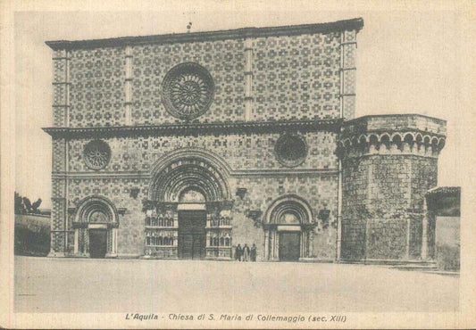 L'AQUILA - CHIESA DI SANTA MARIA DI COLLEMAGGIO - V1941