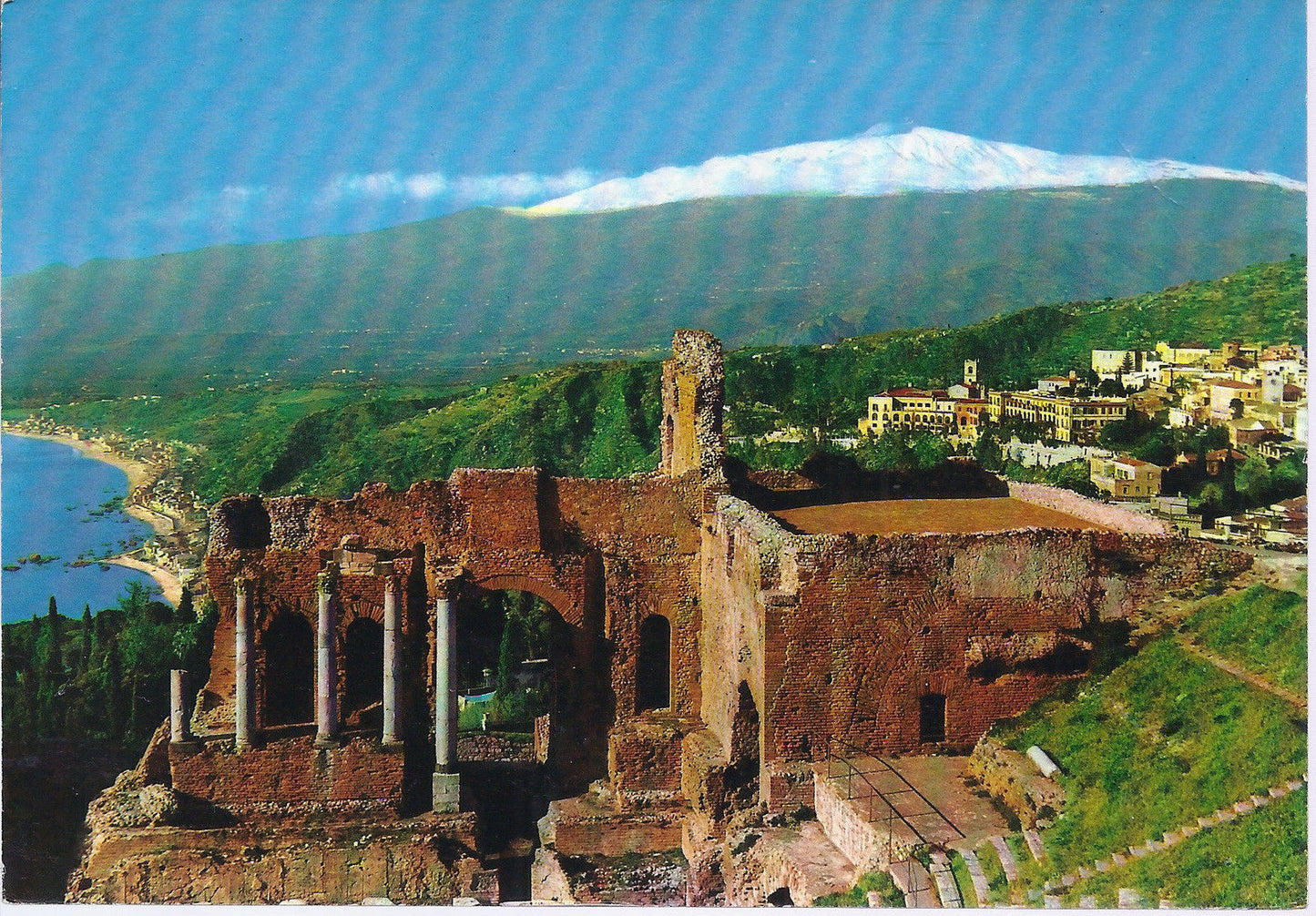 TAORMINA - TEATRO GRECO - V 1966 - FG