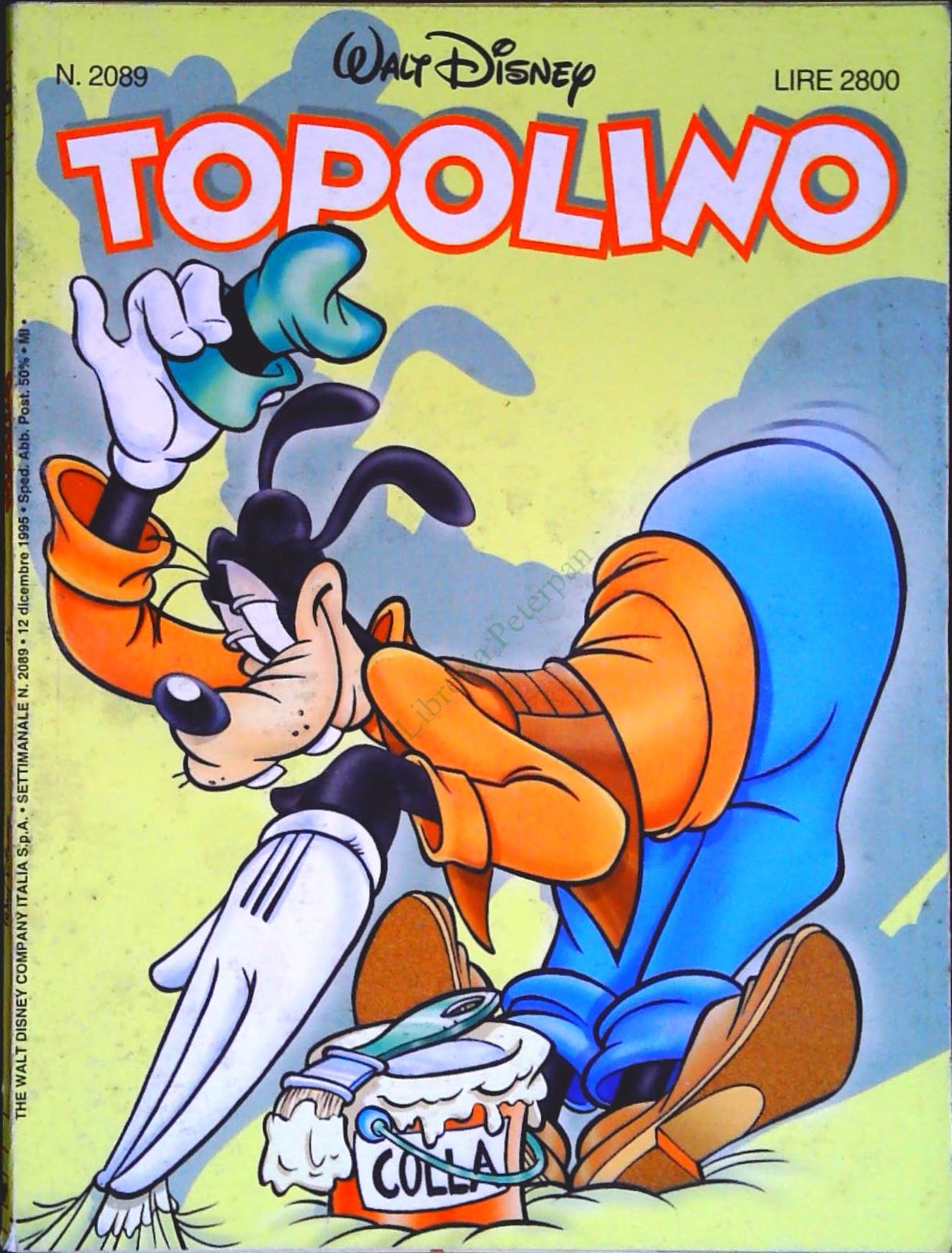 TOPOLINO N. 2089 -12 DICEMBRE 1995