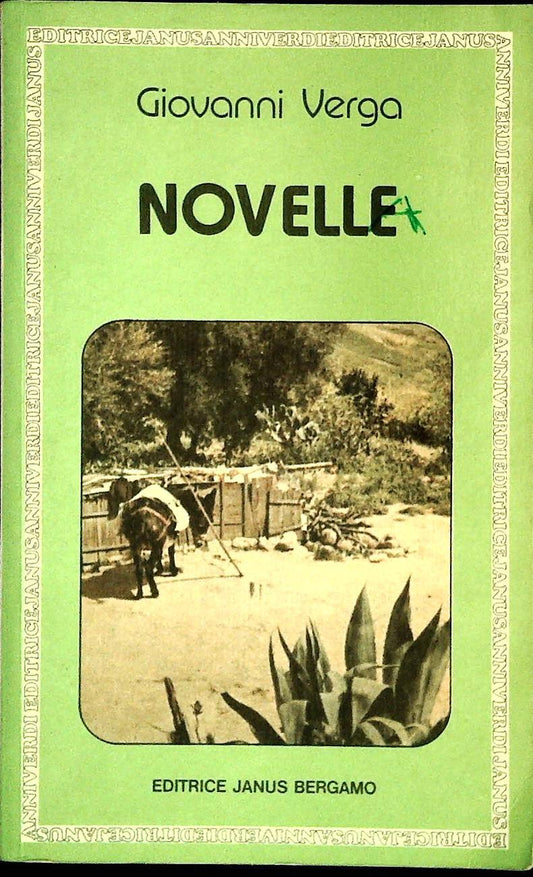 NOVELLE - GIOVANNI VERGA - ED. JANUS 1989 - OUTLET DEL LIBRO