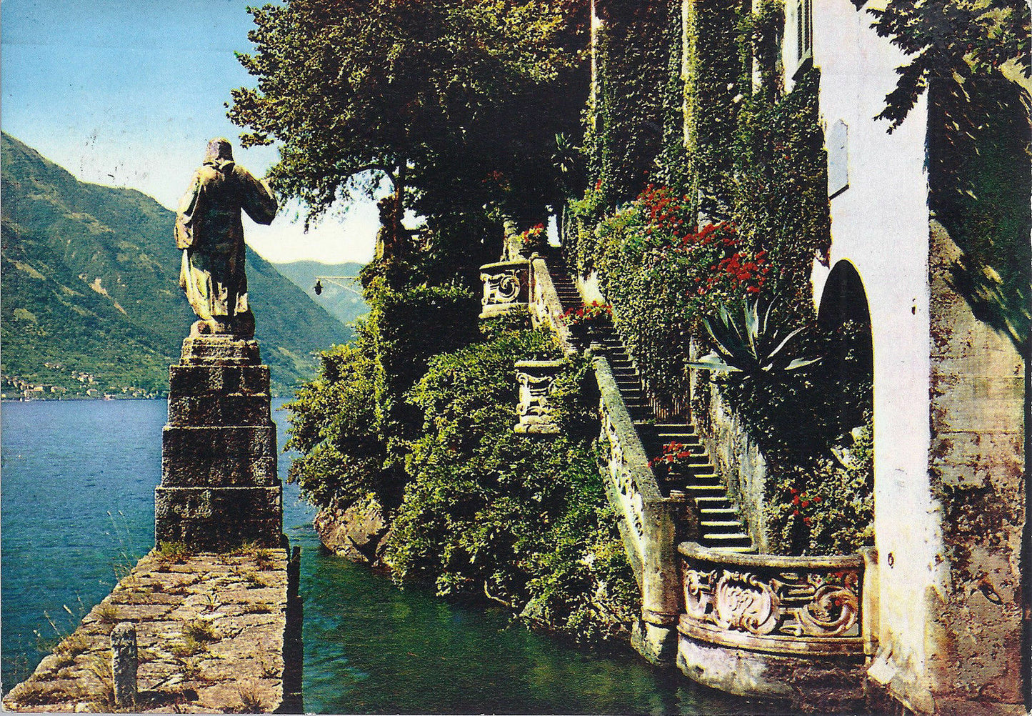 DARSENA DI BALBIANELLO - LAGO DI COMO - V 1959 - FG
