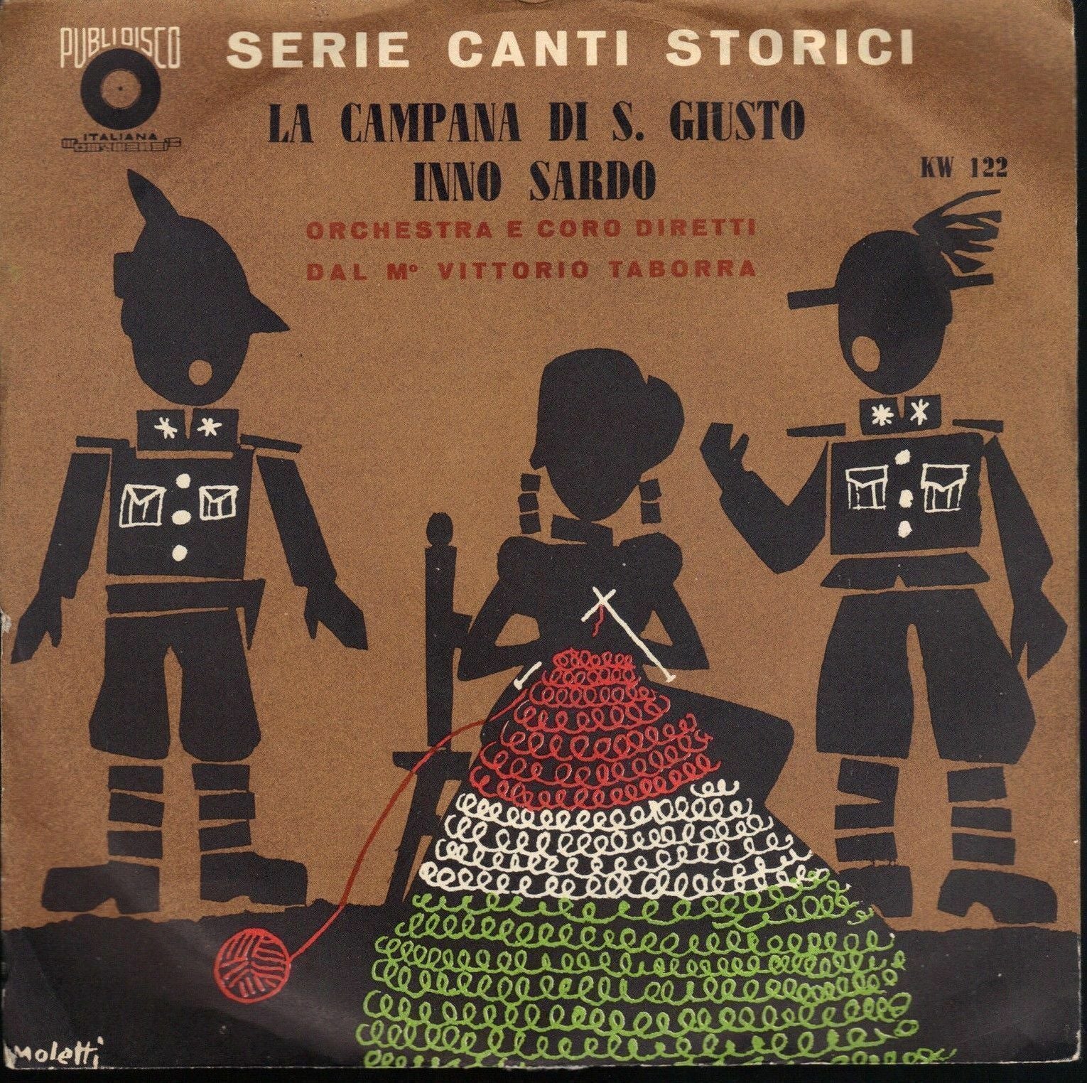 LA CAMPANA DI S. GIUSTO - INNO SARDO = CANTI STORICI = ORCH.