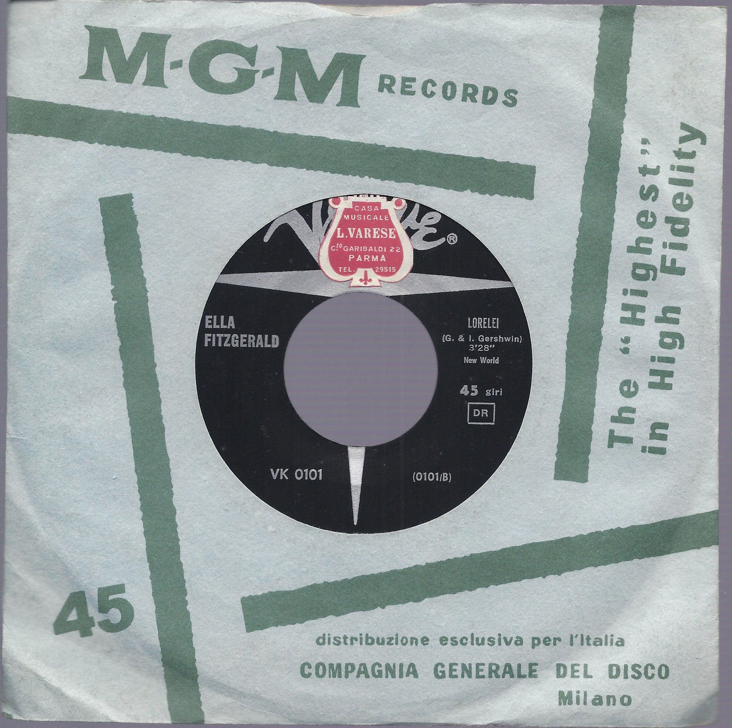 MACK THE KNIFE - LORELEI # ELLA FITZGERALD