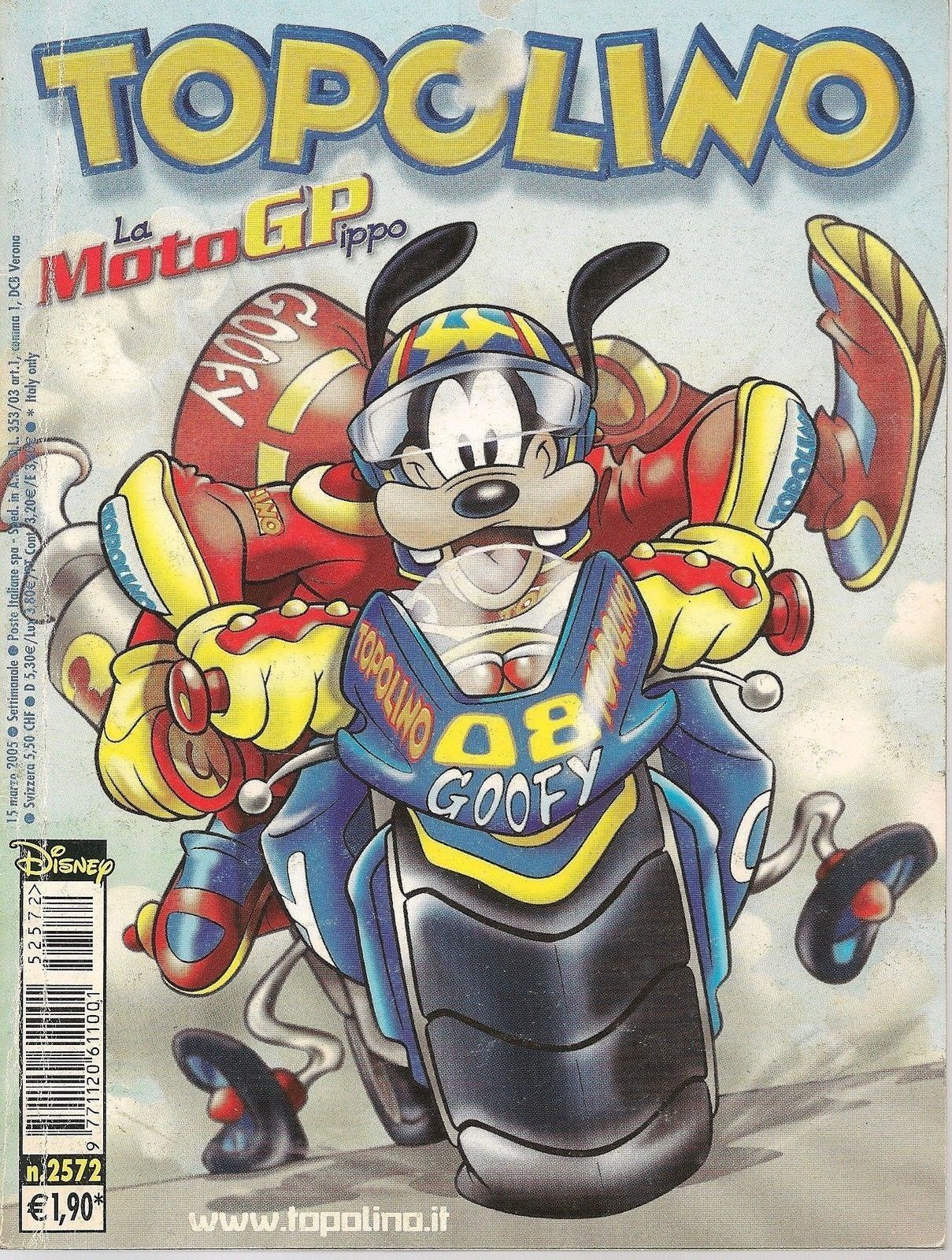 TOPOLINO N° 2572 - 15 MARZO 2005