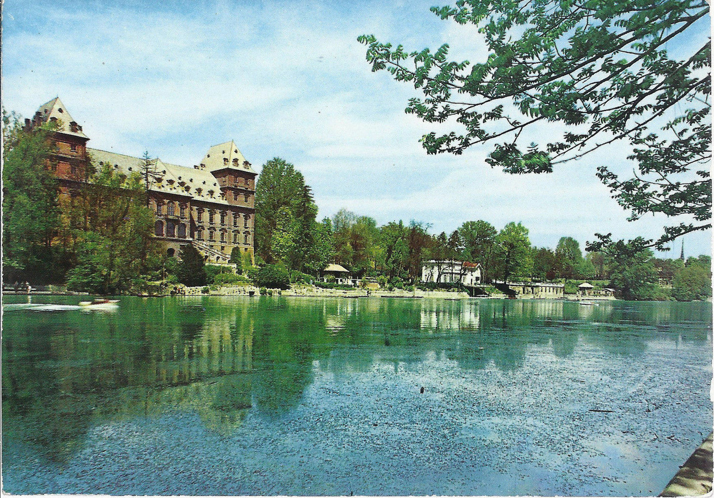 TORINO - CASTELLO DEL VALENTINO VISTO DAL PO - NV