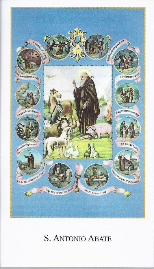 S. ANTONIO ABATE - SANTINO - AS014-274 - Ed. Paco
