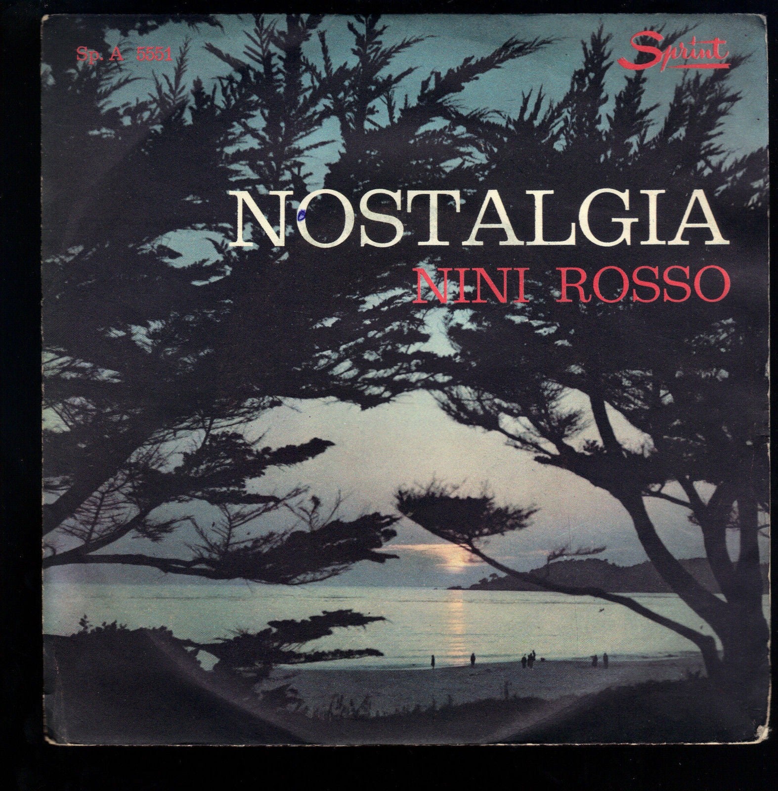 NOSTALGIA - STARLIGHT MELODY -Il ponte di Waterloo-  NINI ROSSO - 45 GIRI