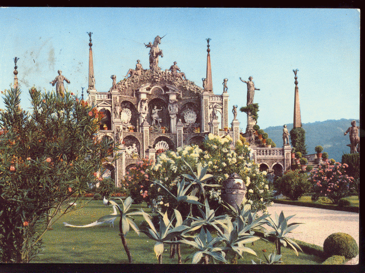 LAGO MAGGIORE - ISOLA BELLA - IL GIARDINO - V1960