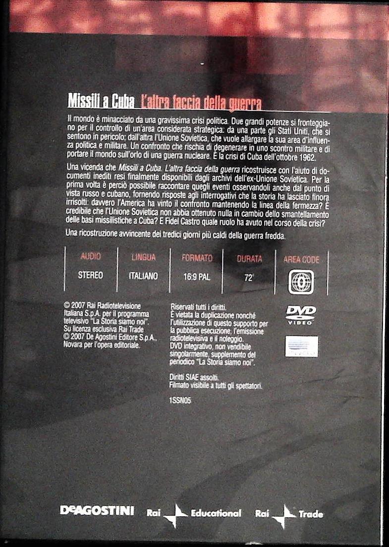MISSILI A CUBA. L'ALTRA FACCIA DELLA GUERRA - LA STORIA SIAMO NOI - DVD