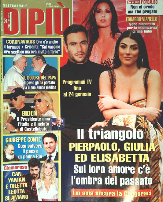 DI PIU' 22 GENNAIO 2021 - DOARDO VIANELLO-FIORDALISO-CAN YAMAN - OUTLET DEL LIBR