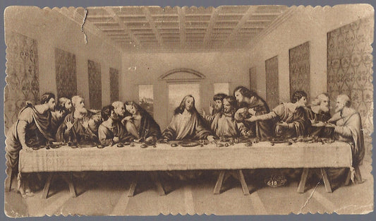 L'ULTIMA CENA - SANTINO - AS015-240 - Ed. Eb serie Sepp