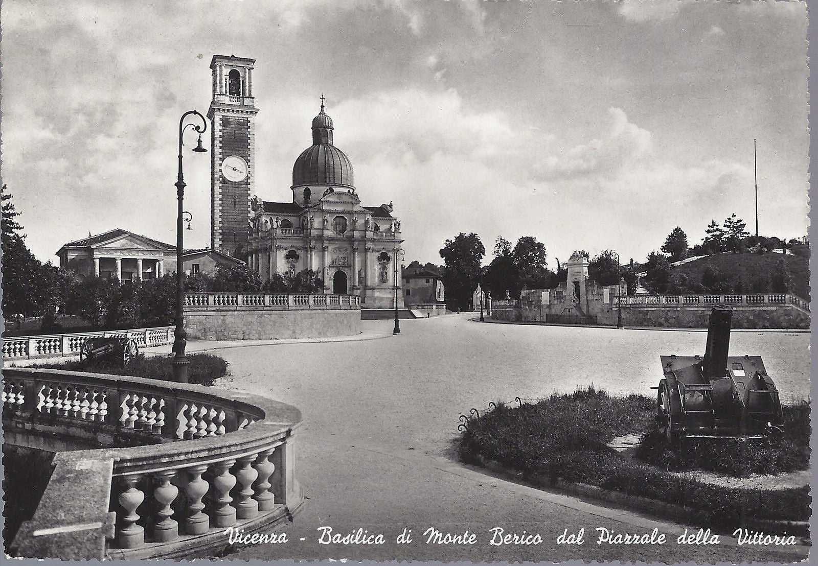 VICENZA - BASILICA DI MONTE BERICO DAL PIAZZALE DELLA VITTOR