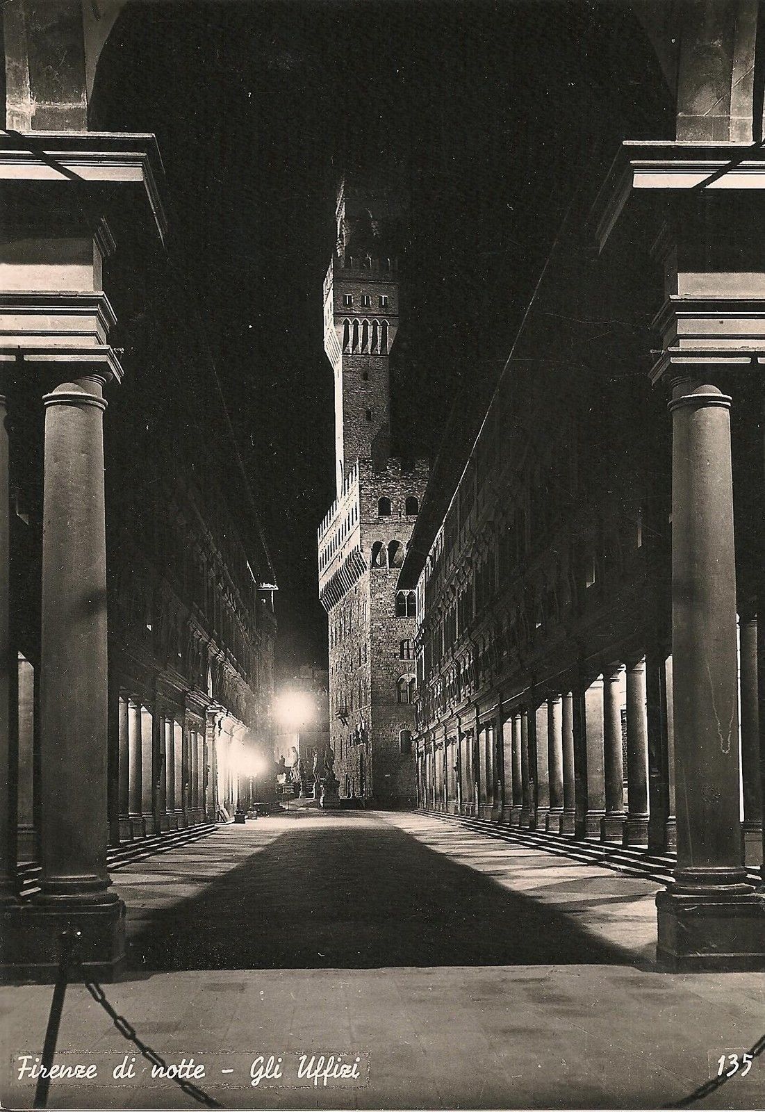 FIRENZE DI NOTTE - GLI UFFIZI - NV