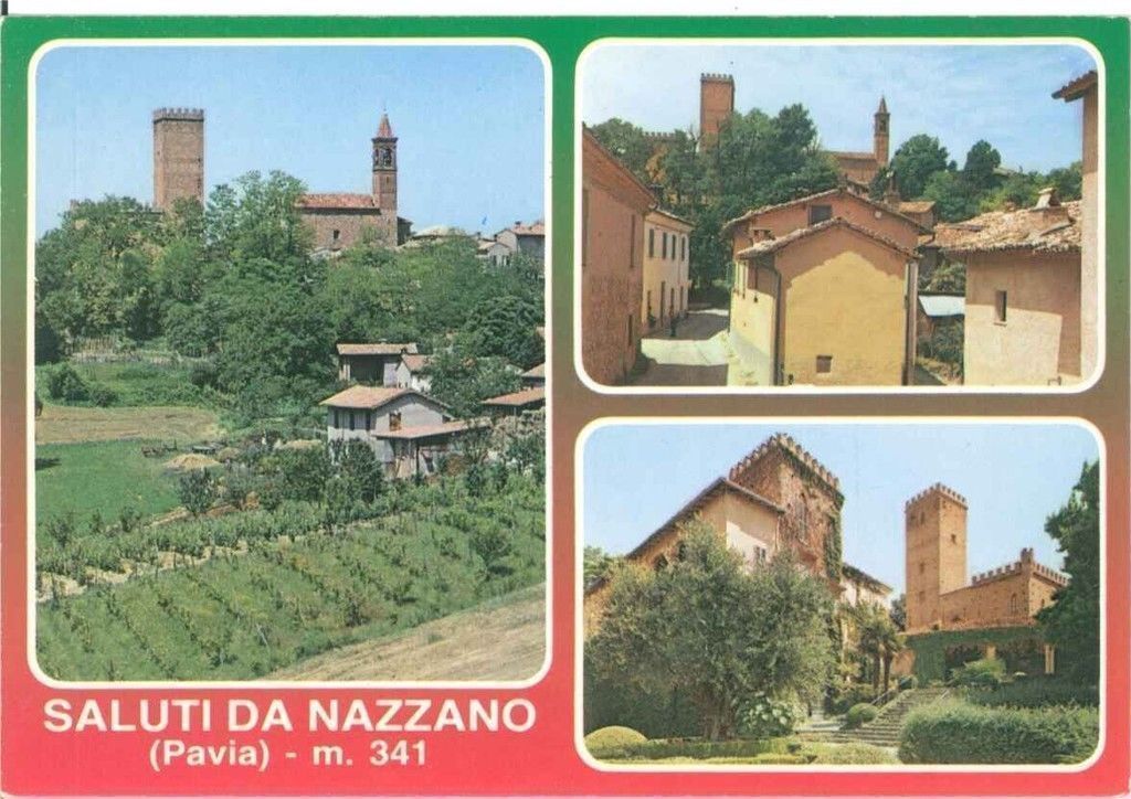 NAZZANO - PAVIA - TRE VEDUTE
