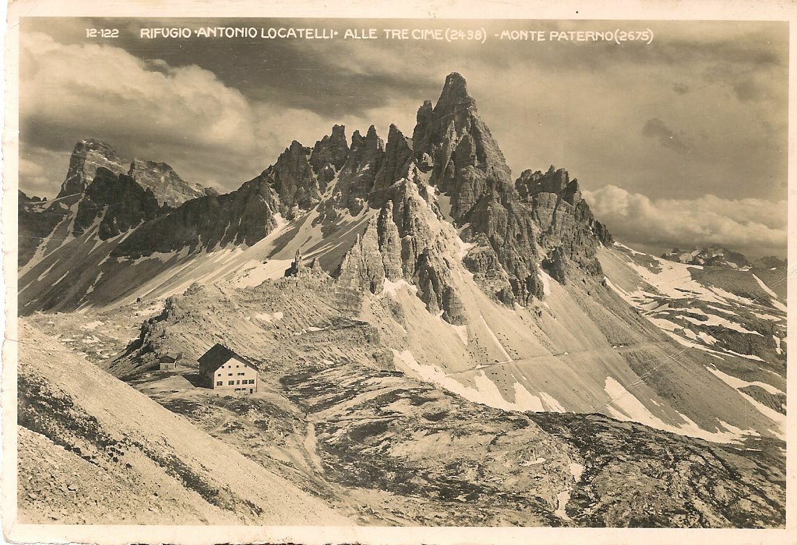 RIFUGIO LOCATELLI - PANORAMA - V1947