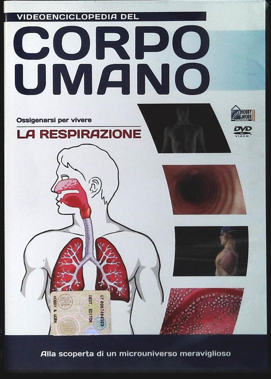 VIDEONCICLOPEDIA DEL CORPO UMANO - LA RESPIRAZIONE - DVD
