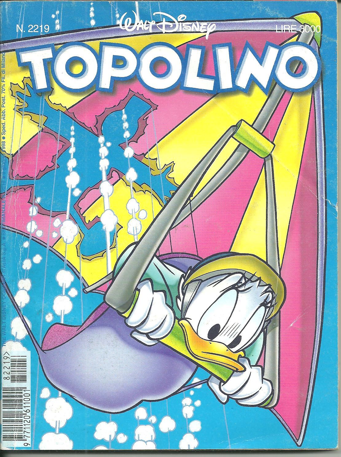 TOPOLINO N. 2219 - 9 GIUGNO 1998