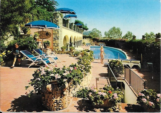 TAORMINA - PISCINA HOTEL S. DOMENICO - V1973