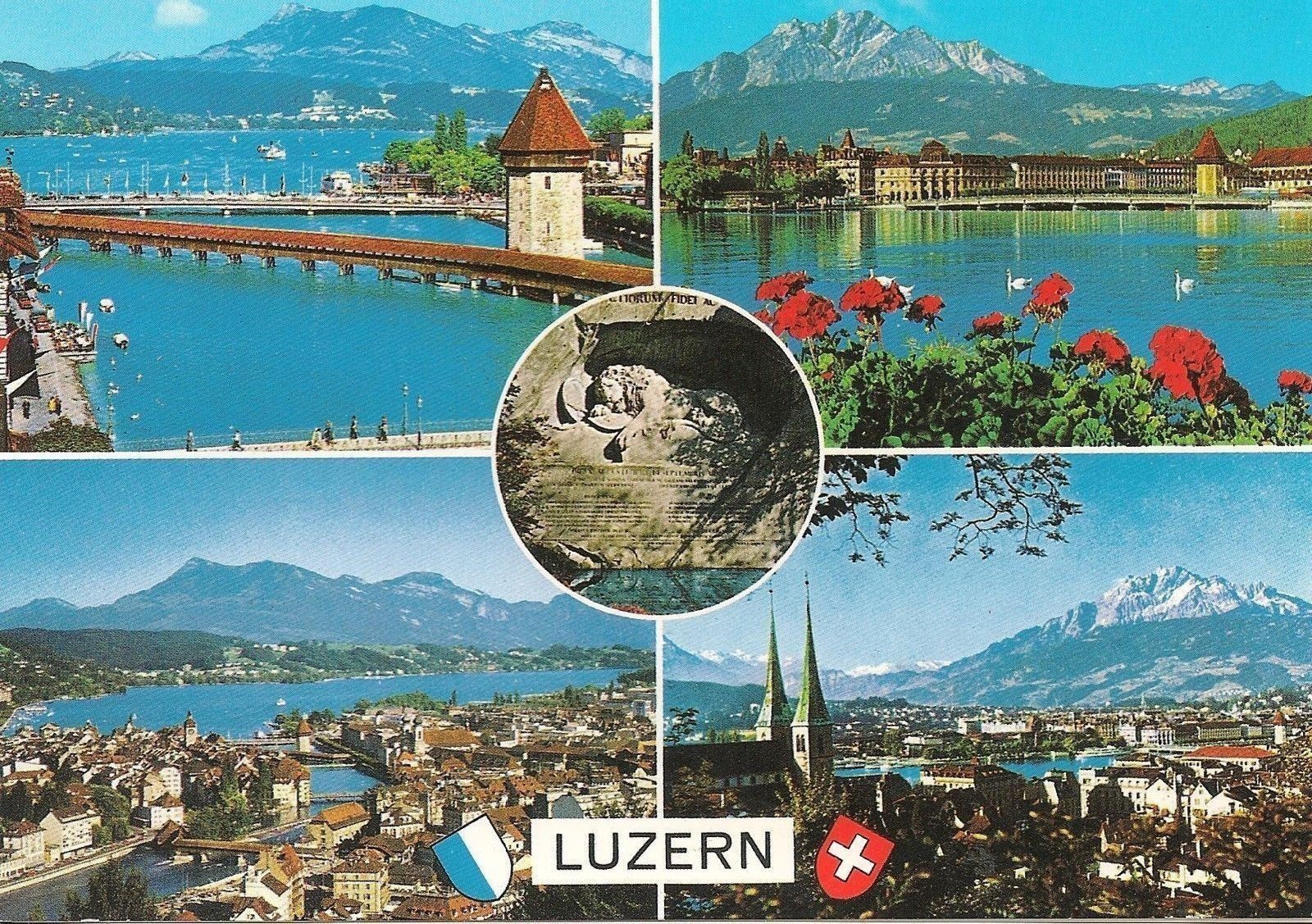 LUCERNA/LUZERN - 5VEDUTE/4BILDER - NV/NG