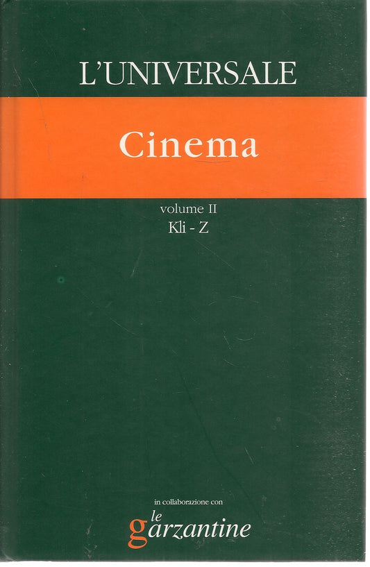 L'UNIVERSALE GRANDE ENCICLOPEDIA TEMATICA - VOL. 15 - CINEMA VOL. 2  Kli-Z