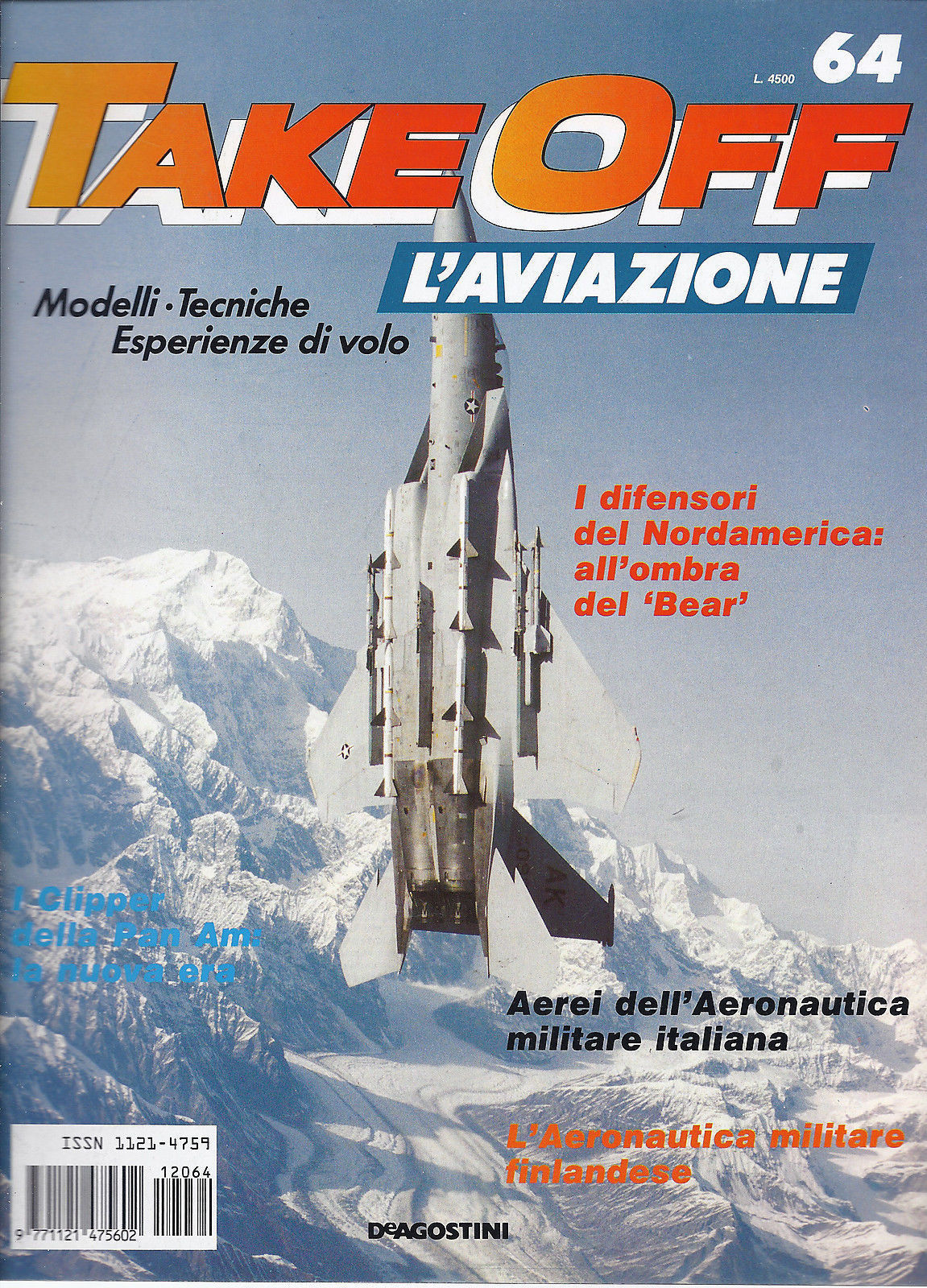 TAKE OFF  L'AVIAZIONE - fascicolo 64