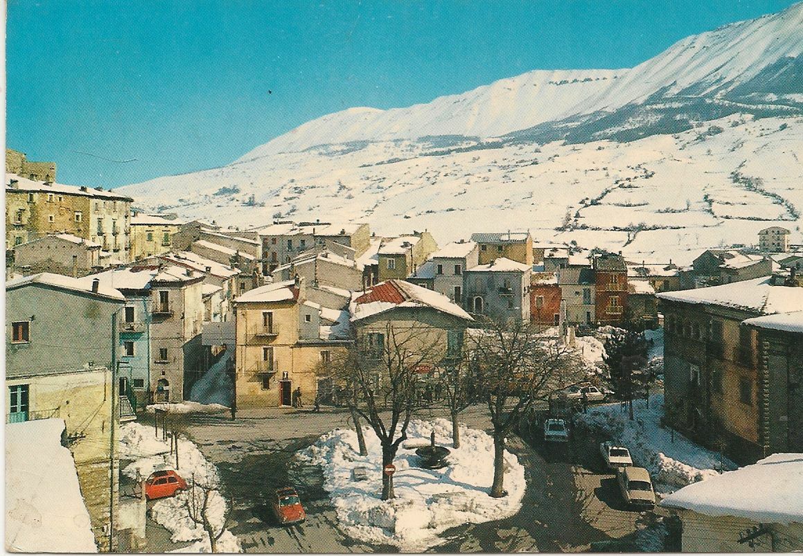 CAMPO DI GIOVE - PANORAMA INVERNALE - V1976