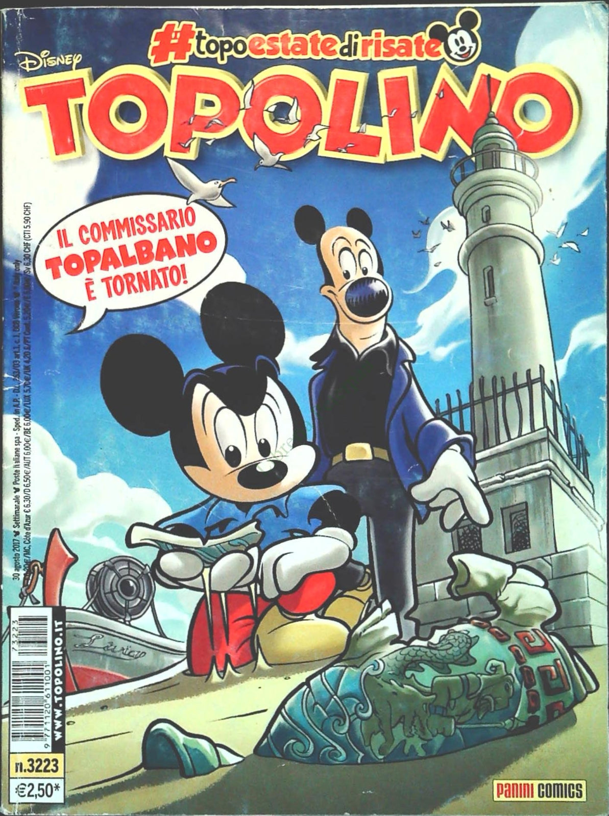 TOPOLINO N. 3223 - 30 AGOSTO 2017