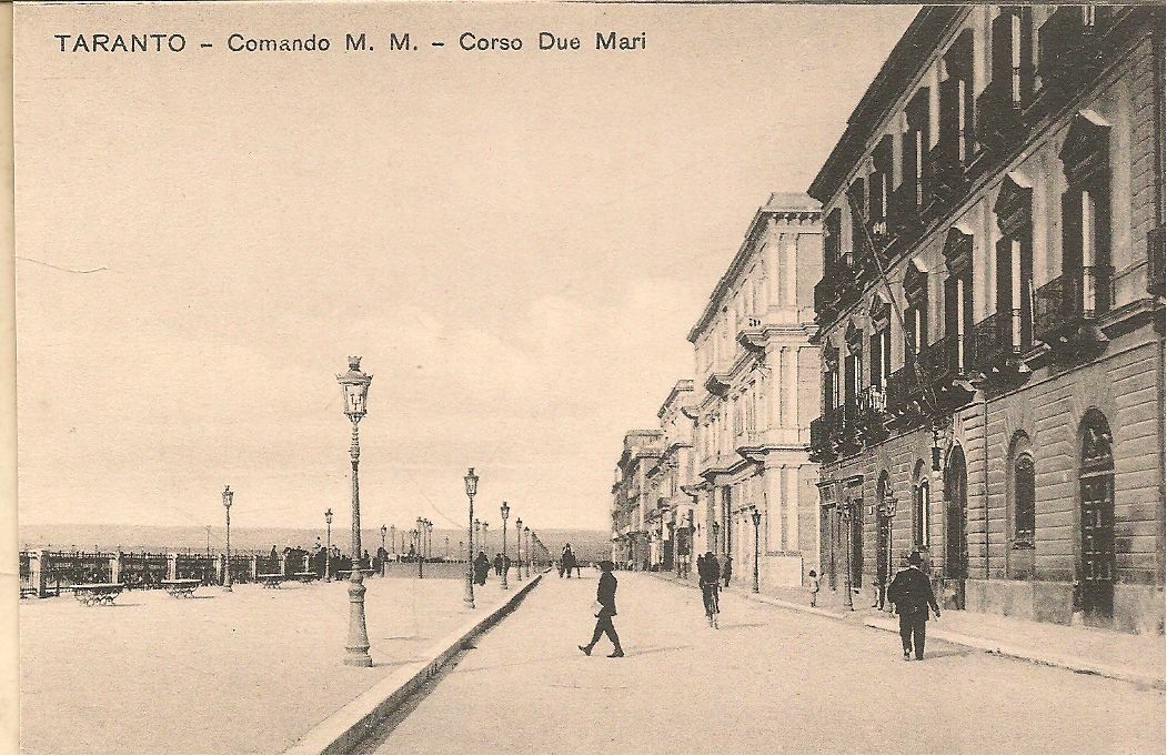 TARANTO - COMANDO M.M. CORSO DUE MARI - NV