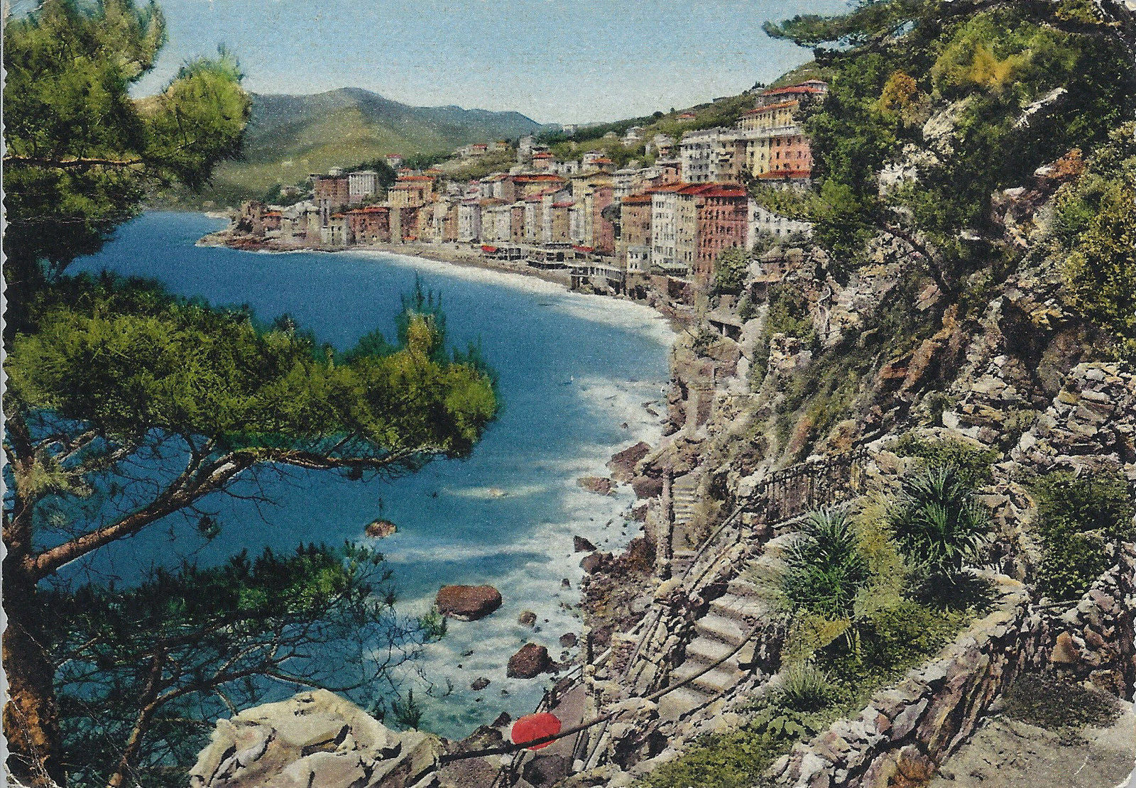CAMOGLI - VISTA DAL CASTELLARO - V 1957 - FG