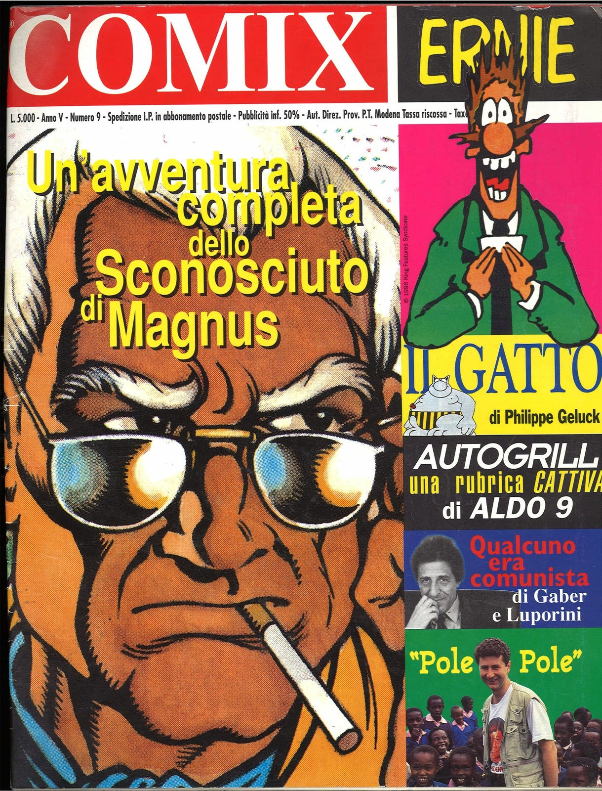COMIX SETTEMBRE 1996