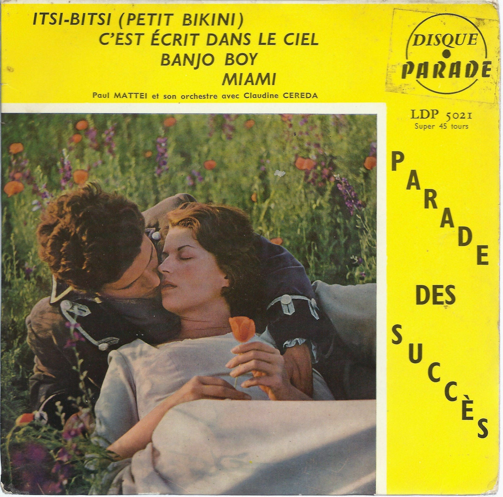 ITSI-BITSI - C'EST ECRIT DANS LE CIEL - BANJO BOY - MIAMI - PAUL MATTEI