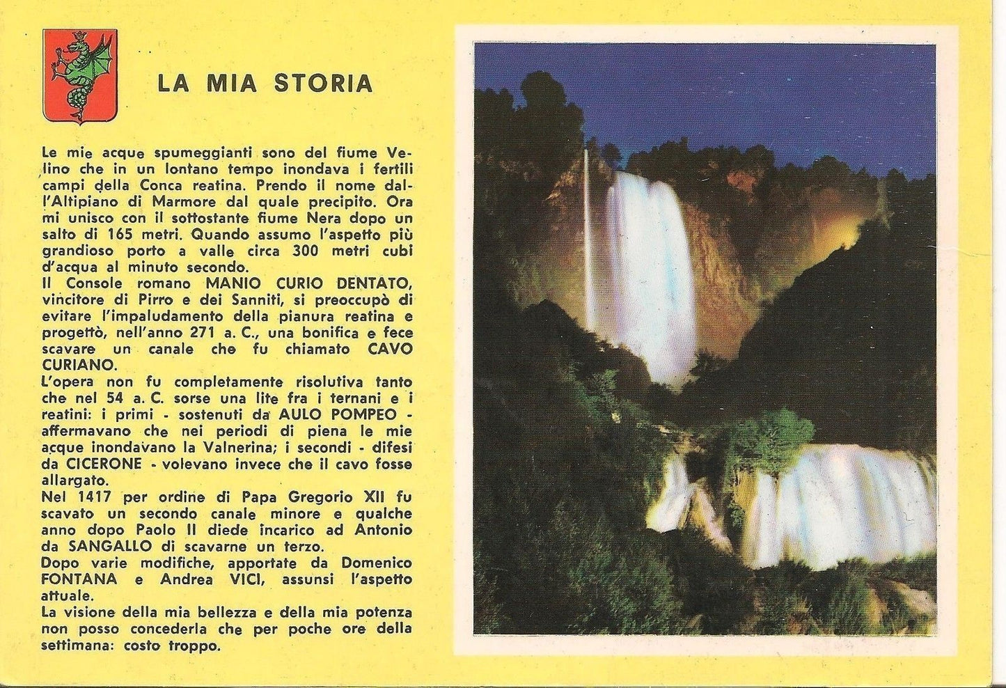 CASCATA DELLE MARMORE - NOTTURNO - NV