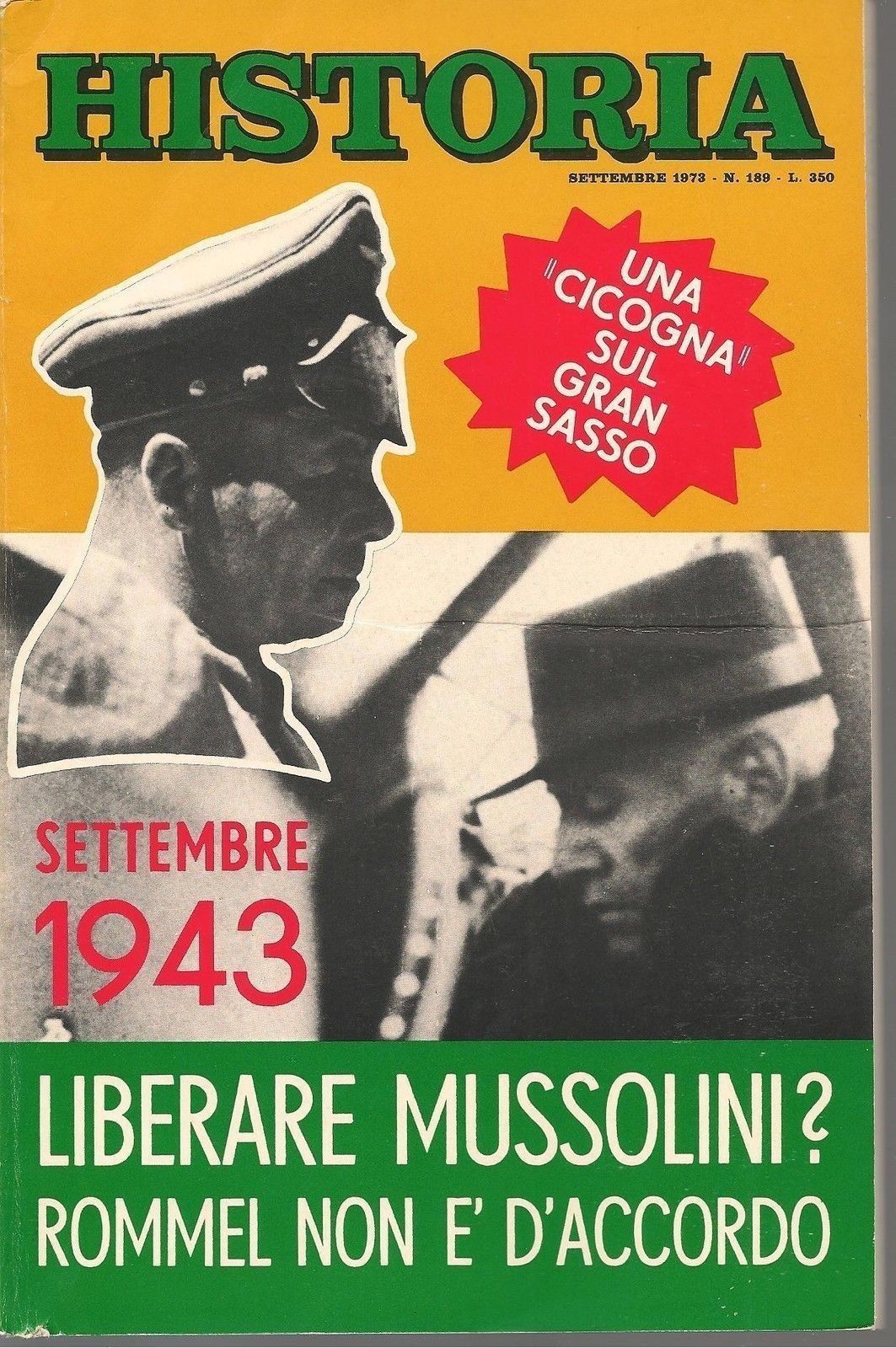 HISTORIA N 189 SETTEMBRE 1973