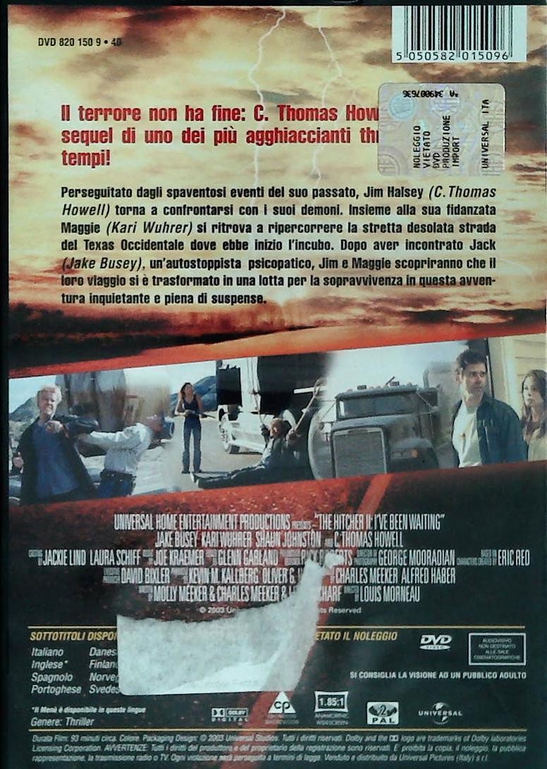 THE HITCHER II - DVD