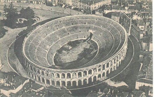 VERONA - ARENA VEDUTA AEREA - NV