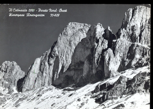 IL CATINACCIO - PARETE NORD-OVEST - V1960
