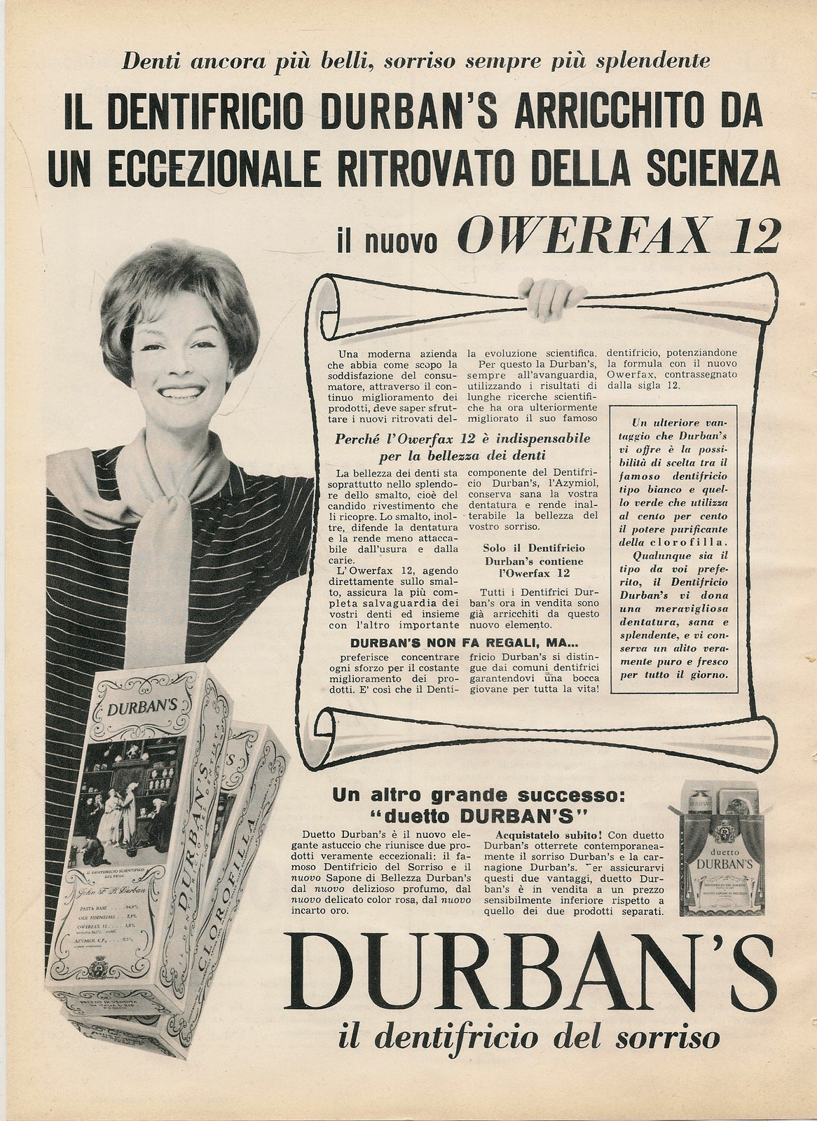 DURBAN'S OWERFAX 12 - ADVERTISING