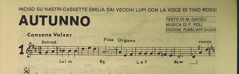 IL LISCIO DI FRANCESCO POLI - IL LISCIO DI PIERO LECCHINI - SPARTITO-SHEET MUSIC