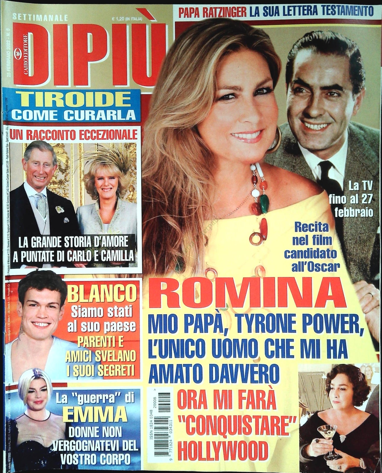 DI PIU' 25 FEBBRAIO 32022 - ROMINA - BLANCO - EMMA