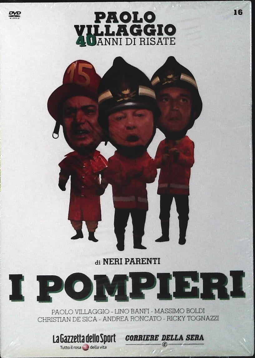 I POMPIERI. PAOLO VILLAGGIO 40 ANNI DI RISATE - DVD