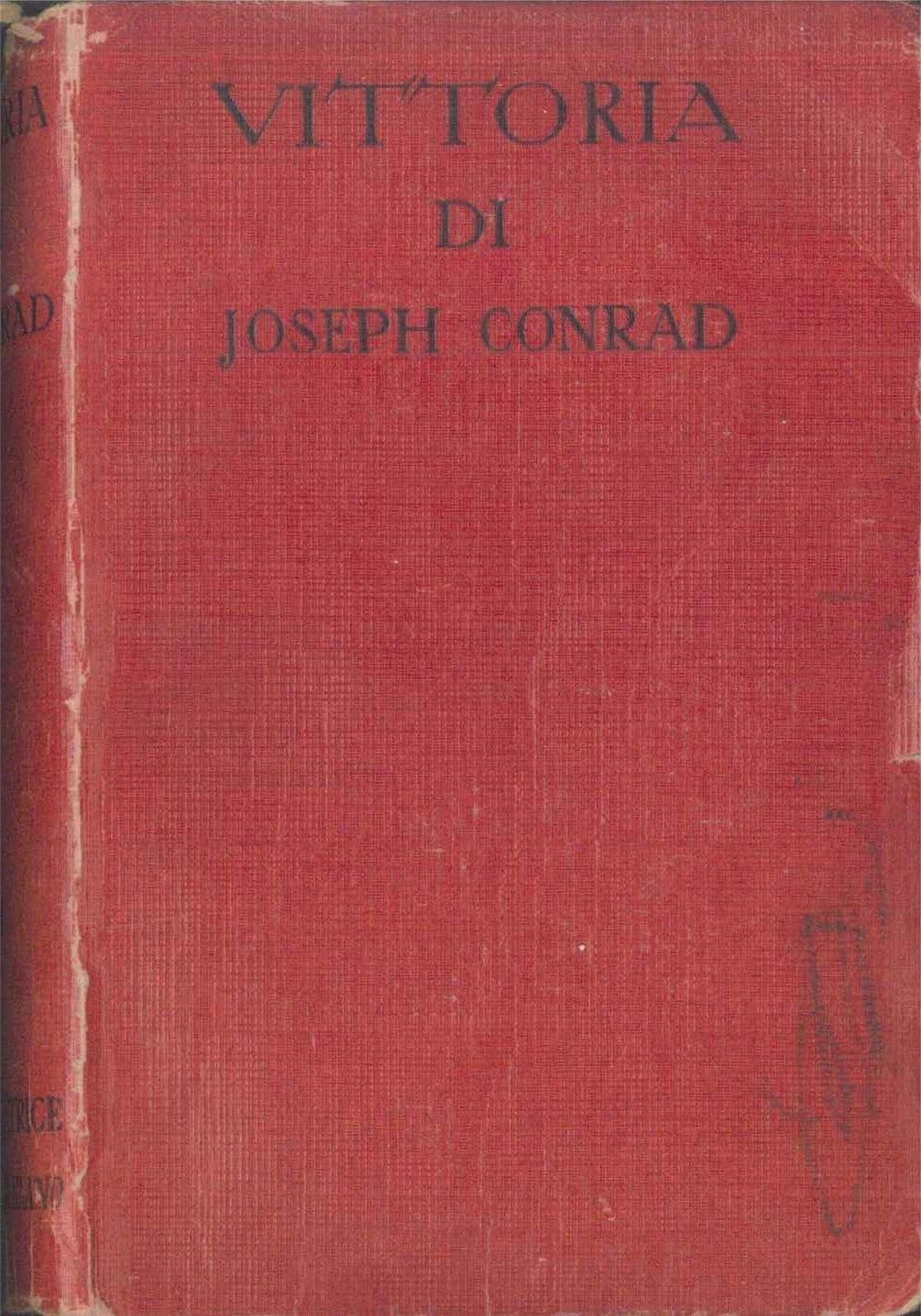 VITTORIA - JOSEPH CONRAD